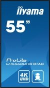 IIYAMA Monitor wielkoformatowy 55 cale LH5560UHS-B1AG matowy 24h/7 500(cd/m2) VA 3840 x 2160 UHD(4K) Android.11 Wifi CMS(iiSigna