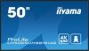 IIYAMA Monitor 50 cali LH5065UHSB-B1 AG, 24/7, VA, ANDROID 11, 4K, 800cd, iiSignage2, SDM, 2x HDMI, DP, 2x USB,2x 10W, RJ45, WiF