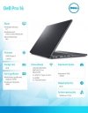 Dell Laptop Dell Pro 14 PC14255/AMD Ryzen 5 220/8GB/512GB SSD/14.0 FHD+/Radeon 740M/FgrPr/FHD/IR Cam/Mic/WLAN + BT/Backlit Kb/3 