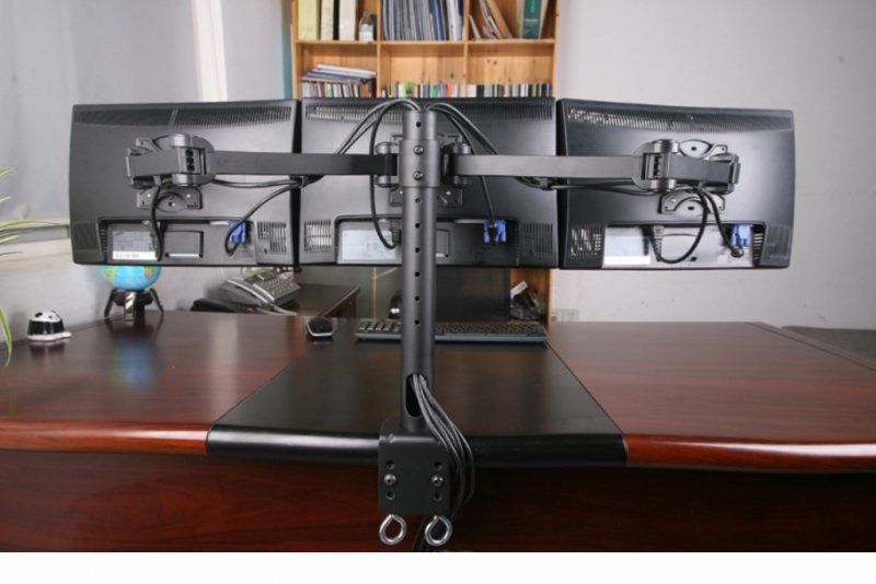 UCHWYT BIURKOWY DO 3 MONITORÓW LED/LCD 13-20&quot; L-03A ART PREM