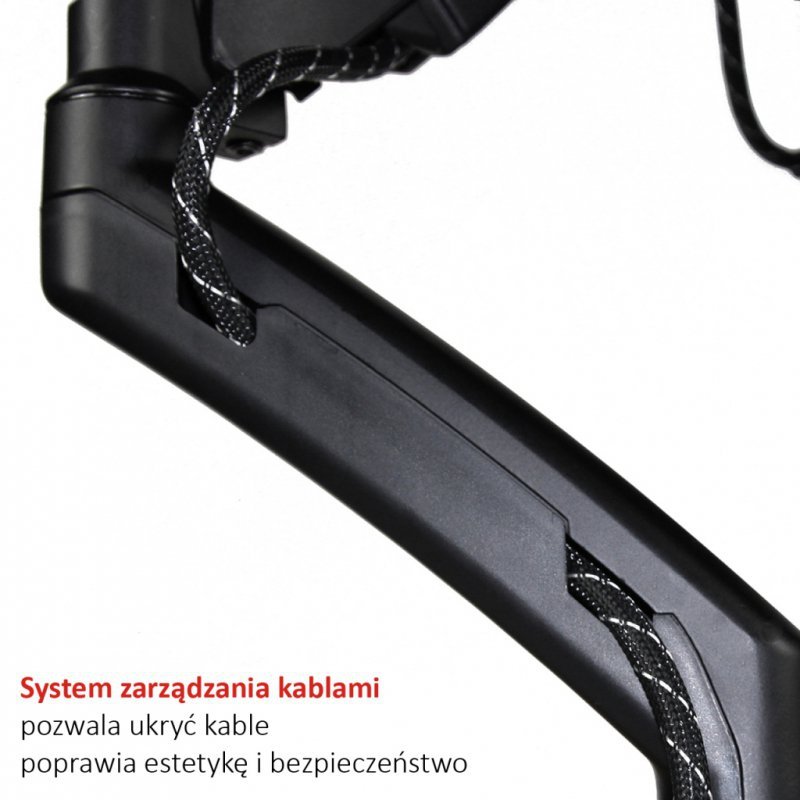 UCHWYT BIURKOWY GAZOWY DO 1 MONITORA LED/LCD 13-27&quot; L-11GD ART