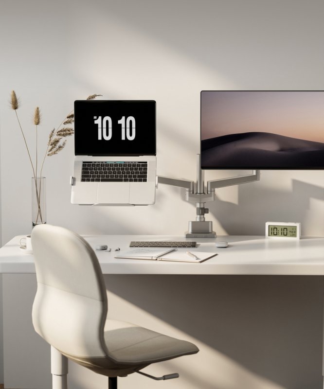 ADAPTER UCHWYTU DO MONITORA POD NOTEBOOK&#039;a NBH-01 ART max17,3&#039; max 9KG&#039;