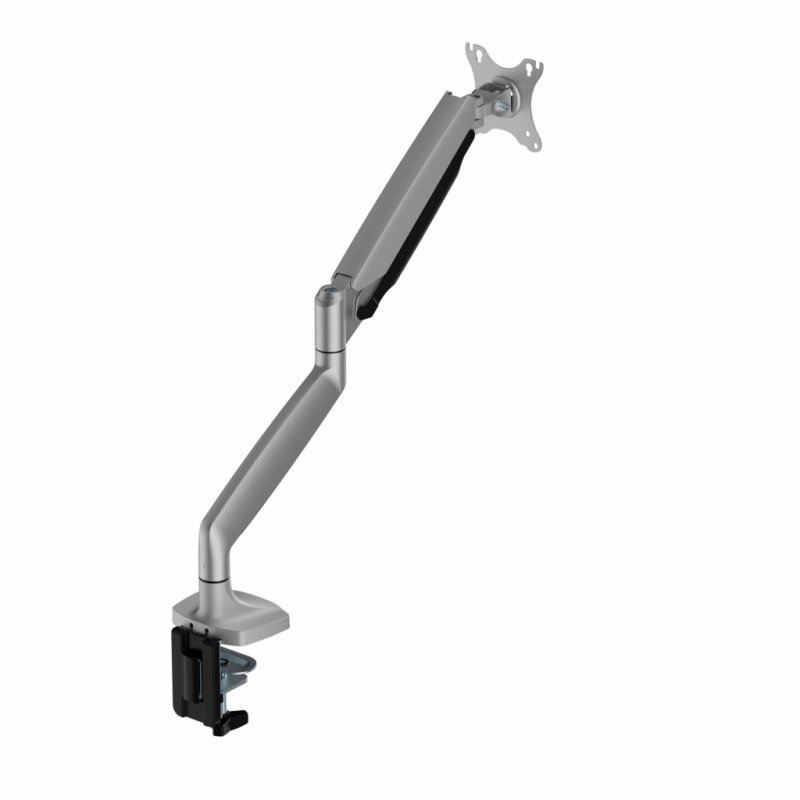 UCHWYT BIURKOWY GAZOWY DO 1 MONITORA LED/LCD 17-45&quot; L-35GD ART 1-15kg 1xUSB-A 1xUSB-C 3.0 HEAVY DUTY