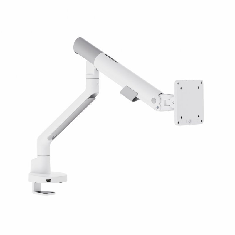 UCHWYT BIURKOWY GAZOWY DO 1 MONITORA LED/LCD 17-40" L-29GD ART 2-11kg 2xUSB 3.0 PREMIUM White