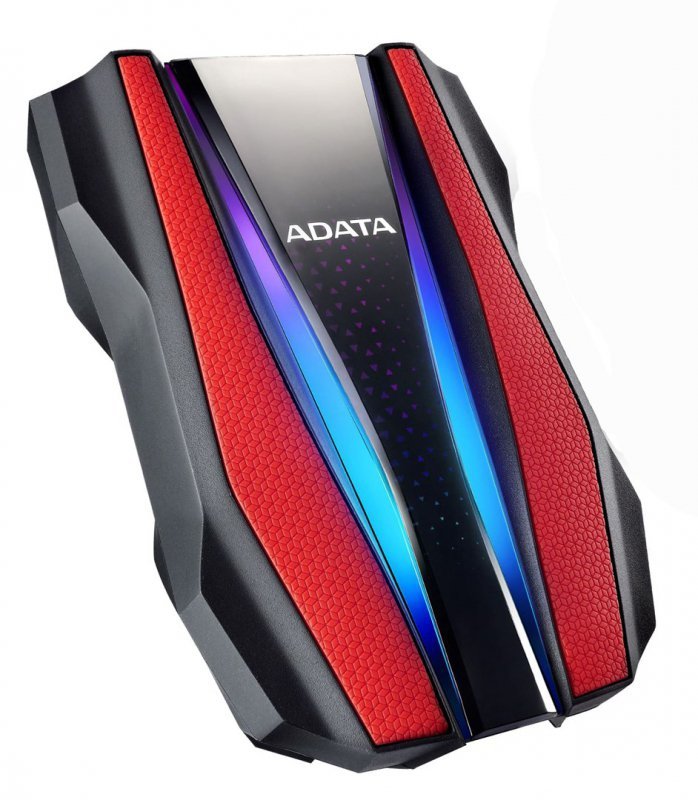Dysk zewnętrzny HDD ADATA HD770G (1TB; 2.5&quot;; USB 3.2; czerwony)