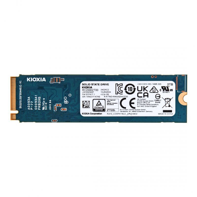SSD KIOXIA Exceria (G2) NVMe M.2 2TB
