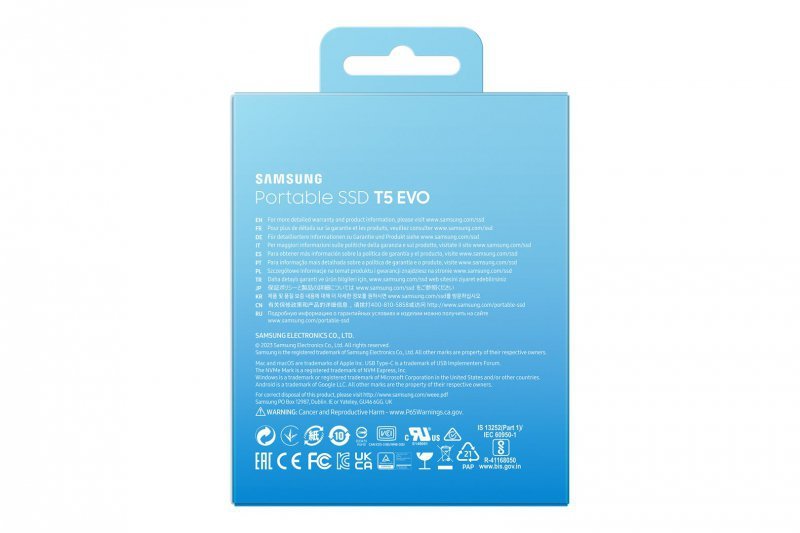 Dysk SSD Samsung 2TB T5 EVO MU-PH2T0S/EU