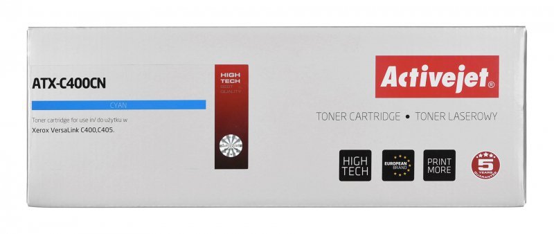 Activejet ATX-C400CN Toner (zamiennik Xerox 106R03510; Supreme; 2500 stron; niebieski)