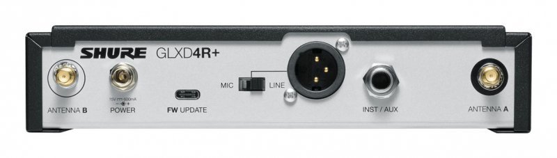 Shure GLXD14R+E/85-Z4 - Cyfrowy zestaw bezprzewodowy