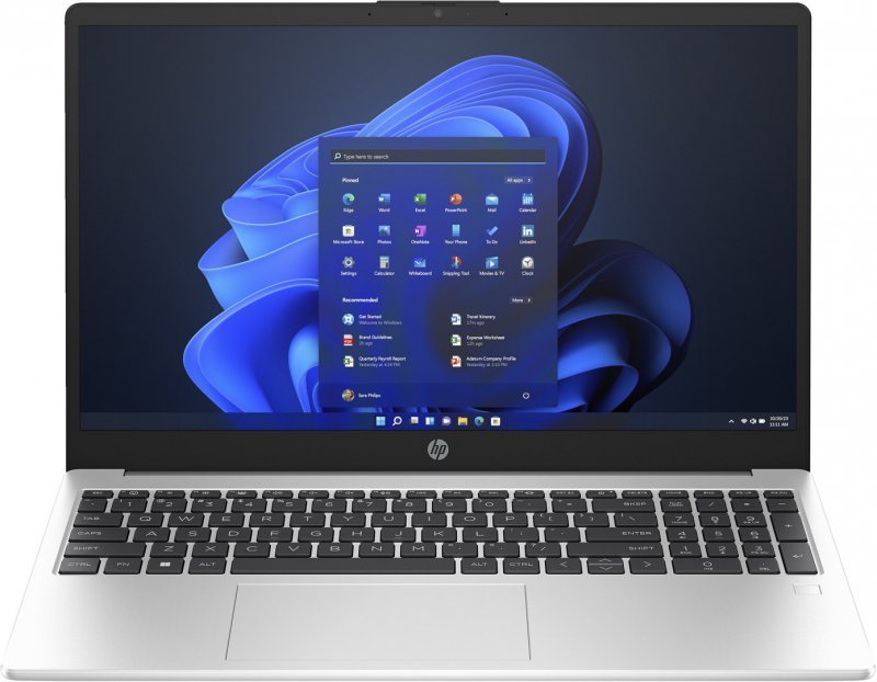 HP 255 G10 Ryzen 5 7530U 15,6”FHD IPS 16GB SSD512 RX Vega 7 BLKB Aluminium Cam1080p 41Wh Win11 2Y OS Silver Turbo