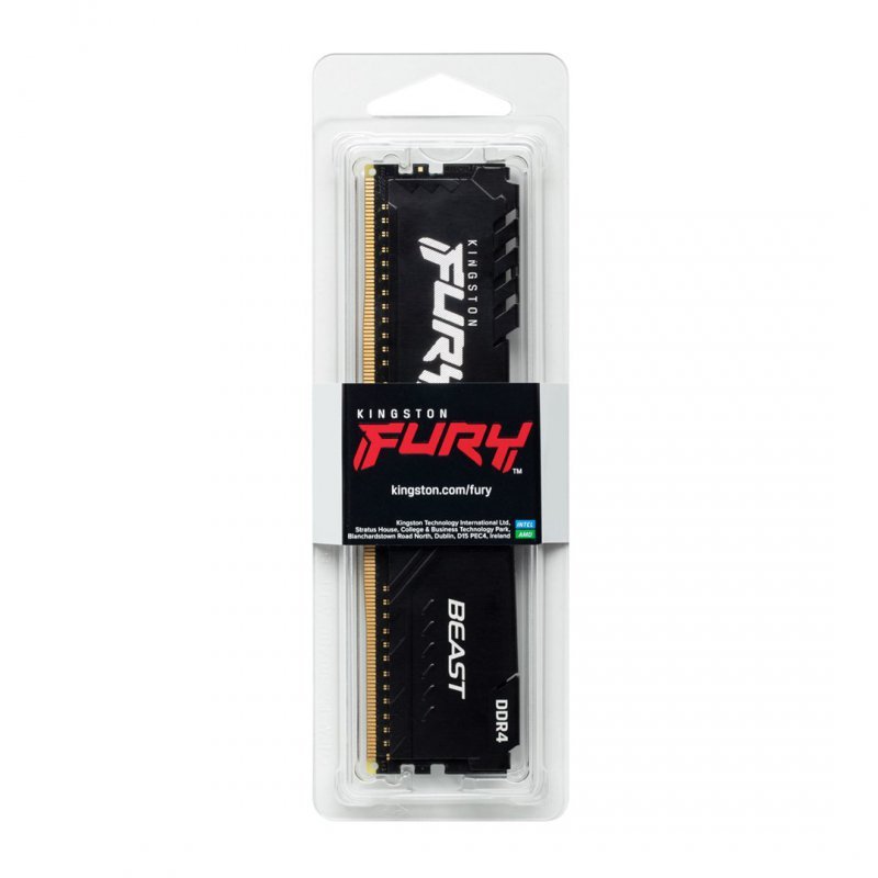 Kingston FURY DDR4 32GB (1x32GB) 3200MHz CL16 Beast Black