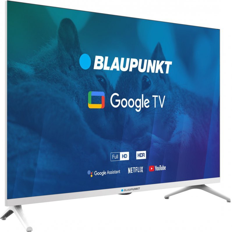 TV 32&quot; Blaupunkt 32FBG5010S Full HD DLED, GoogleTV, Dolby Digital Plus, WiFi 2,4-5GHz, BT, biały