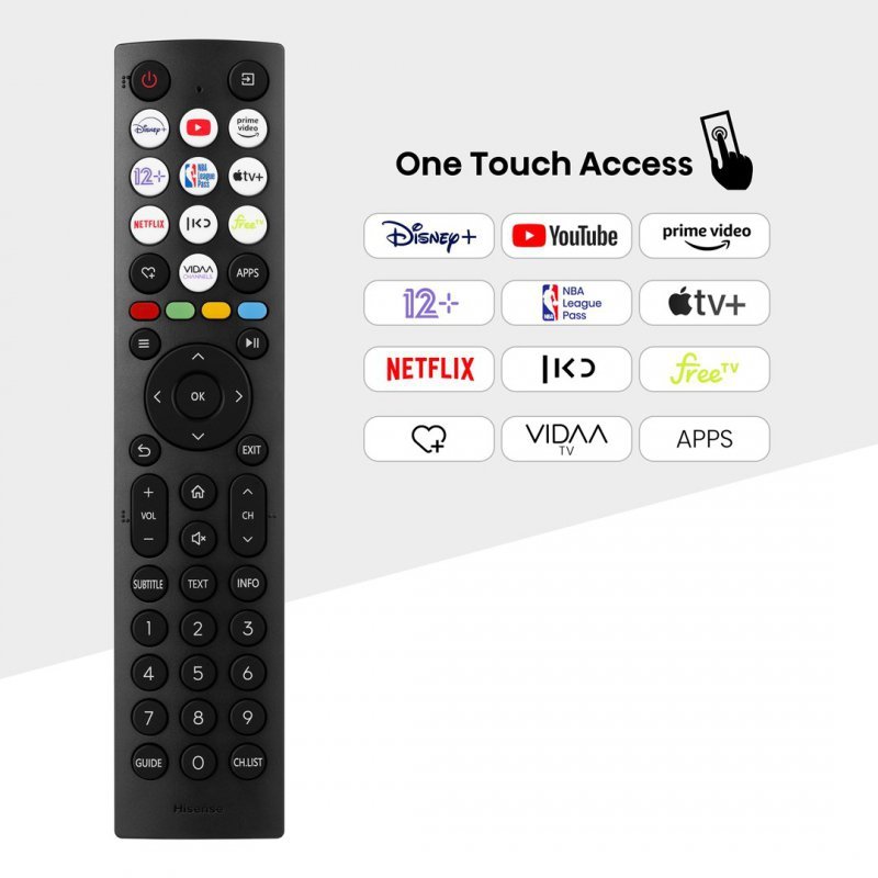 Telewizor Hisense Smart TV Hisense 32A4N HD LED D-LED Czarny