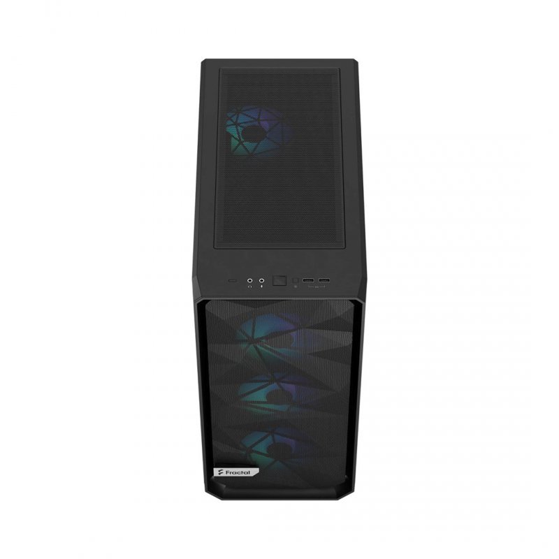 Fractal Design Obudowa Meshify 2 Compact Lite RGB TG Light Czarna