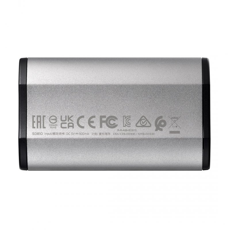 ADATA SD810 2 TB Czarny, Srebrny