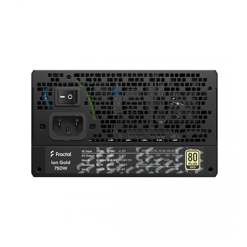 Moduł zasilaczy Fractal Design Ion+ 750W Gold 24-pin ATX