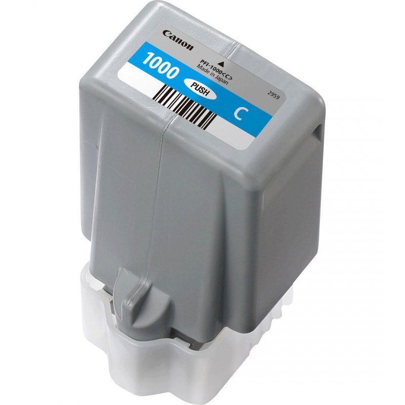 Tusz Canon 0547C001 PFI-1000C 80 ml Cyan