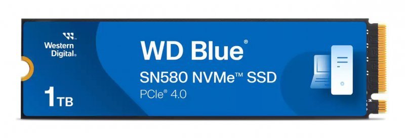 SSD PCIE G4 M.2 NVME 1TB/BLUE SN580 WDS100T3B0E WDC
