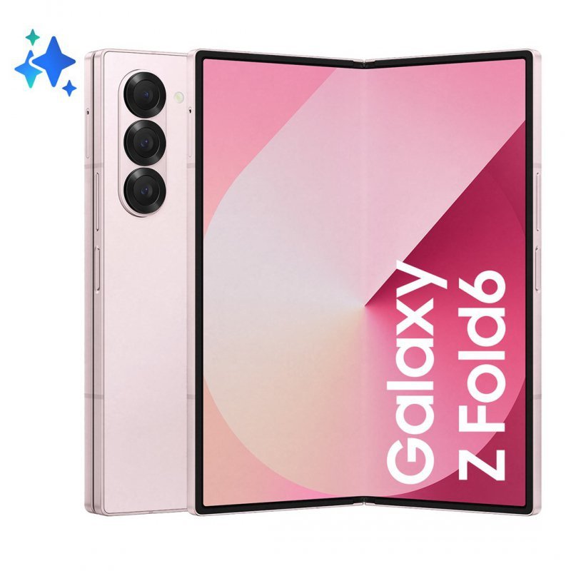 Samsung Galaxy Z Fold6 19,3 cm (7.6&quot;) Dual SIM Android 14 5G USB Type-C 12 GB 256 GB 4400 mAh Różowy