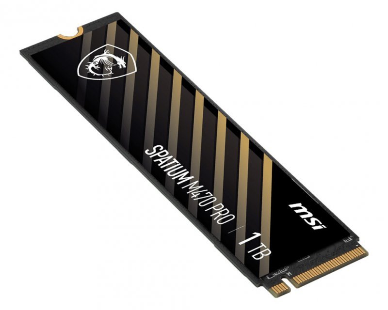 MSI SPATIUM M470 PRO PCIe 4.0 NVMe M.2 2 GB PCI Express 4.0 3D NAND