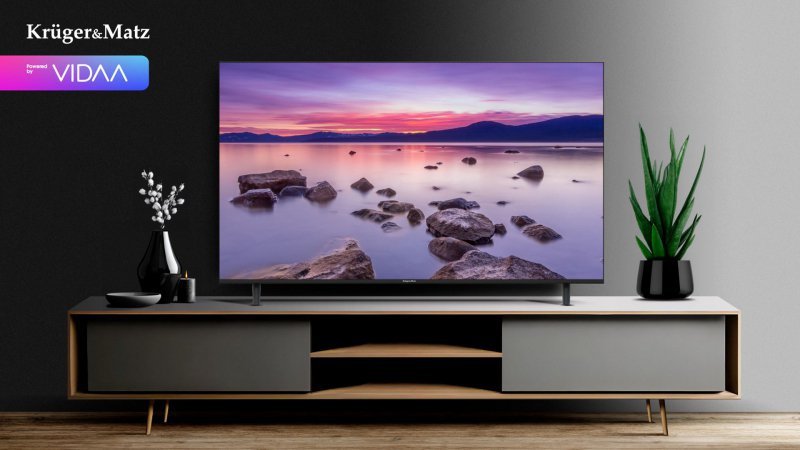 Telewizor Kruger&Matz 55&quot; UHD smart DVB-T2/S2 H.265 Hevc