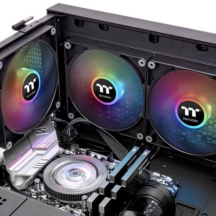Thermaltake TT CT140 ARGB Sync PC - Wentylator - 500-1500 RPM - 30.5 dB - 77.37 cfm
