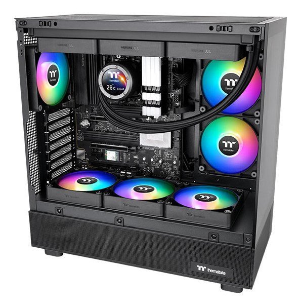 Wentylator komputerowy Thermaltake CT140 Reverse ARGB Sync z podświetleniem 140mm, zestaw 2 sztuki