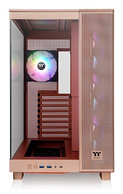 Obudowa mini wieża ATX Thermaltake View 380 XL TG ARGB Piasek żwirowy