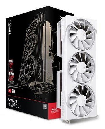 Karta graf. XFX Swift RX 9070 White 3-FAN GAM E 16G