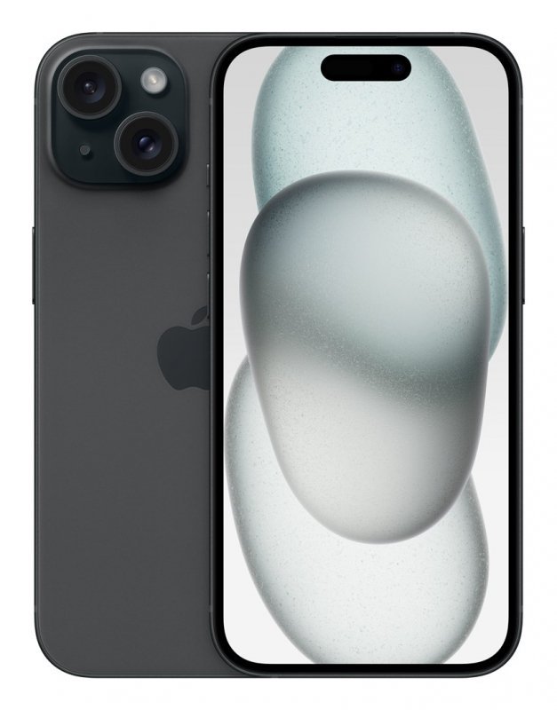 Apple iPhone 15 15,5 cm (6.1&quot;) Dual SIM iOS 17 5G USB Type-C 128 GB Czarny