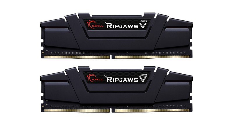 Zestaw pamięci RAM G.Skill Ripjaws V DDR4 64 GB: 2 x 32 GB - DIMM 288-pin - 2666 MHz / PC4-21300 - niebuforowana