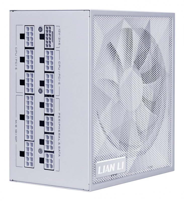 Lian Li SX1200P moduł zasilaczy 1200 W 20+4 pin ATX ATX Biały