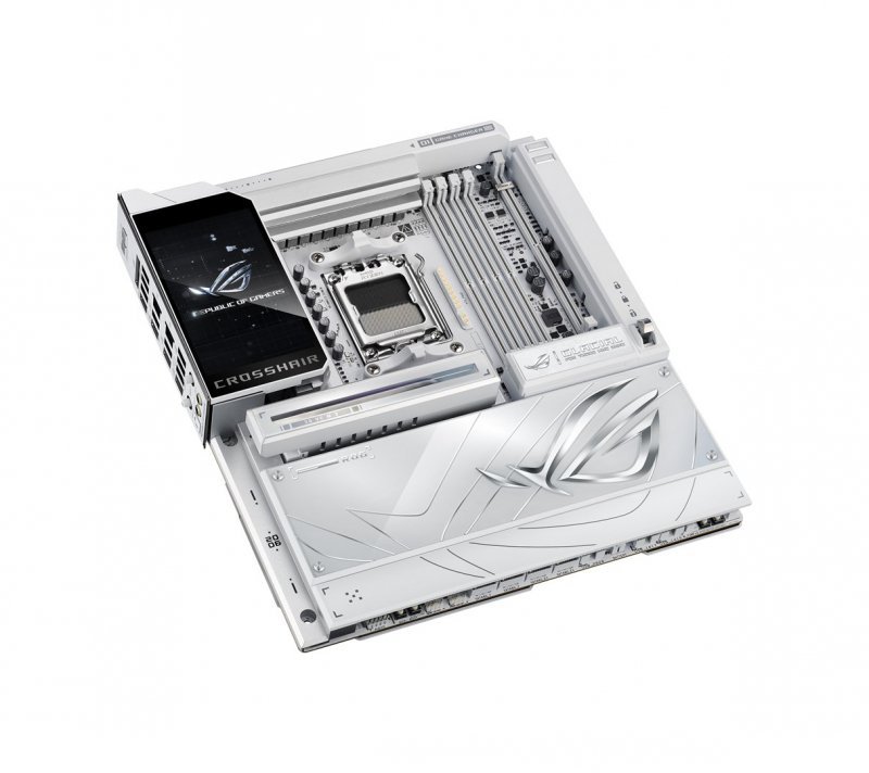 ASUS ROG CROSSHAIR X870E GLACIAL AMD X870E Gniazdo AM5 Rozszerzone ATX