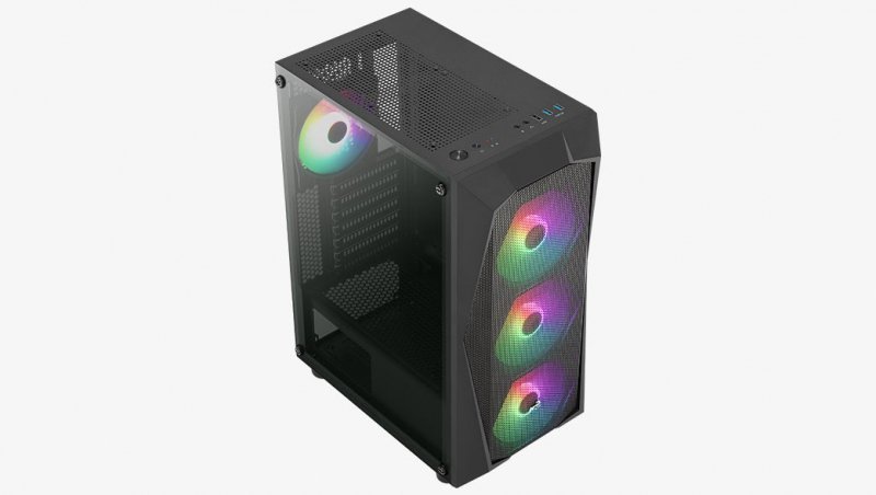 OBUDOWA AEROCOOL PGS FALCON-A-BK-V1 FRGB (WYPRZEDAŻ)