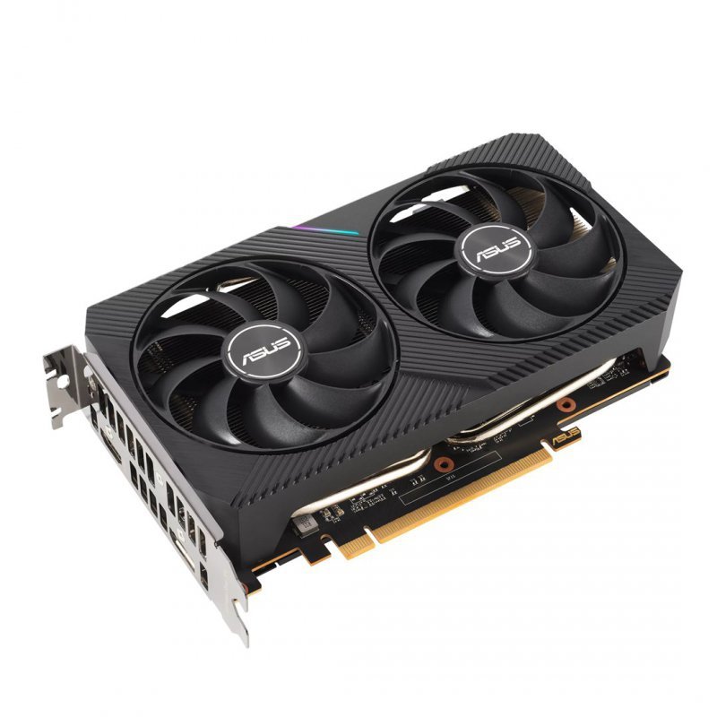 Karta graf. ASUS Dual Rad RX 6500 XT OC 4GB GDDR6 (WYPRZEDAŻ)