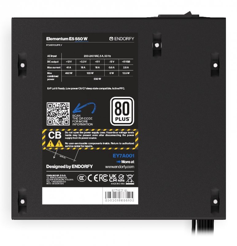 Zasilacz ENDORFY Elementum E5 450W (EY7A002)