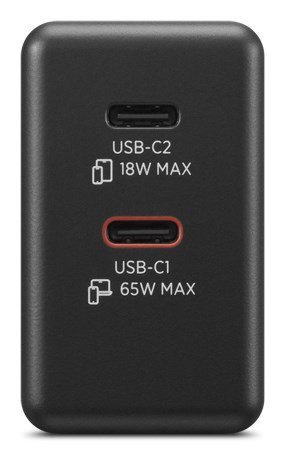 Lenovo Zasilacz 65 W GaN Dual USB-C (40AW065BEU)