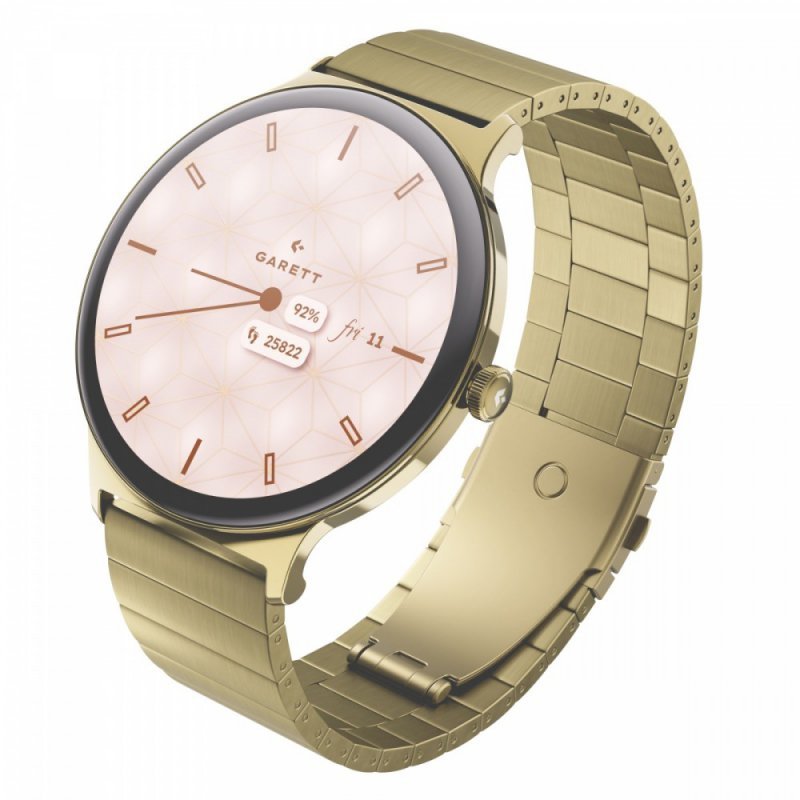 Garett Electronics Smartwatch Verona 2 złoty stalowy