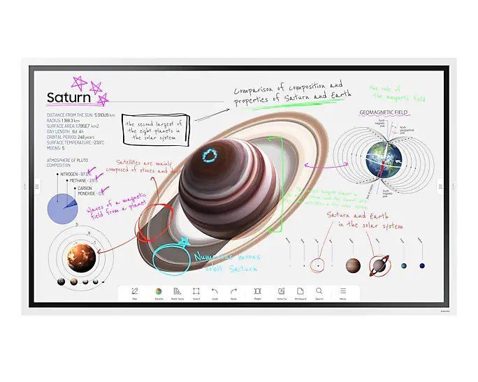 Samsung Monitor profesjonalny  WM65B 65 cali Flip PRO Dotykowa  350(cd/m2) 3840x2160 (UHD) Flip App USB-C Wi-Fi/BT 3 lata On-Sit