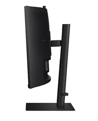 Samsung Monitor 34 cale ViewFinity S65VC VA 3440x1440 UWQHD 21:9 1xHDMI 1xDP 1xUSB-C (90W) 2xUSB 3.0 LAN (RJ45) 5ms HAS Webcam g