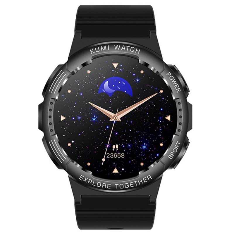 Kumi Smartwatch K6 1.3 cala 300 mAh czarny