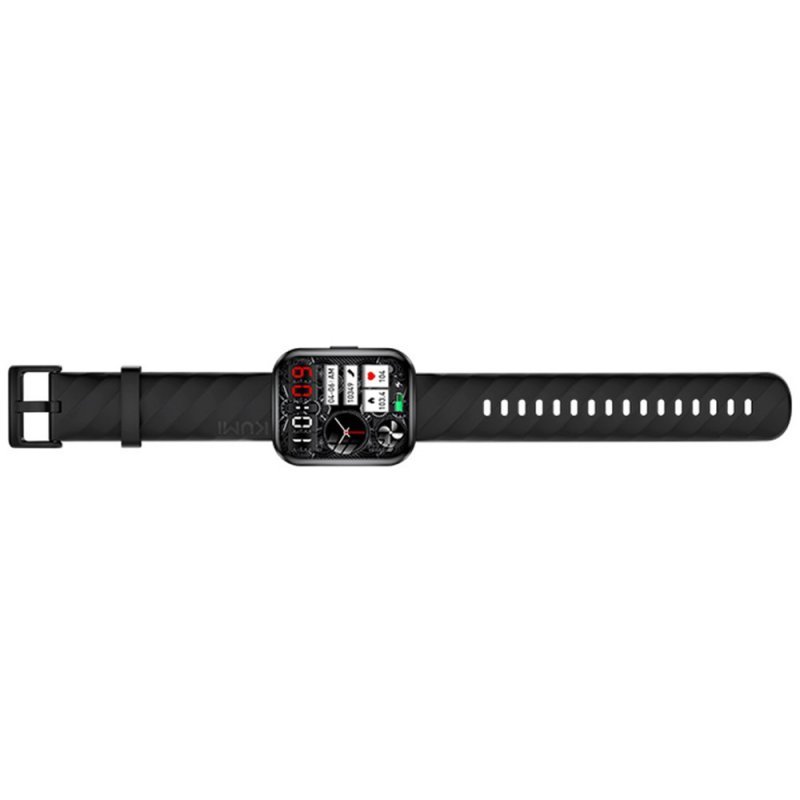 Kumi Smartwatch KU6 Meta 1.96 cala 260 mAh czarny