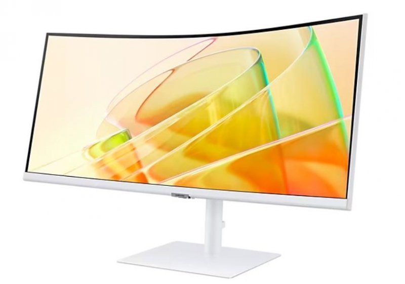 Samsung Monitor 34 cale ViewFinity S65CT VA 3440x1440 UWQHD 21:9 1xHDMI 1xDP 2xTB 4.0(90W/15W) 3xUSB 3.0 LAN 5ms 100Hz HAS gł. z