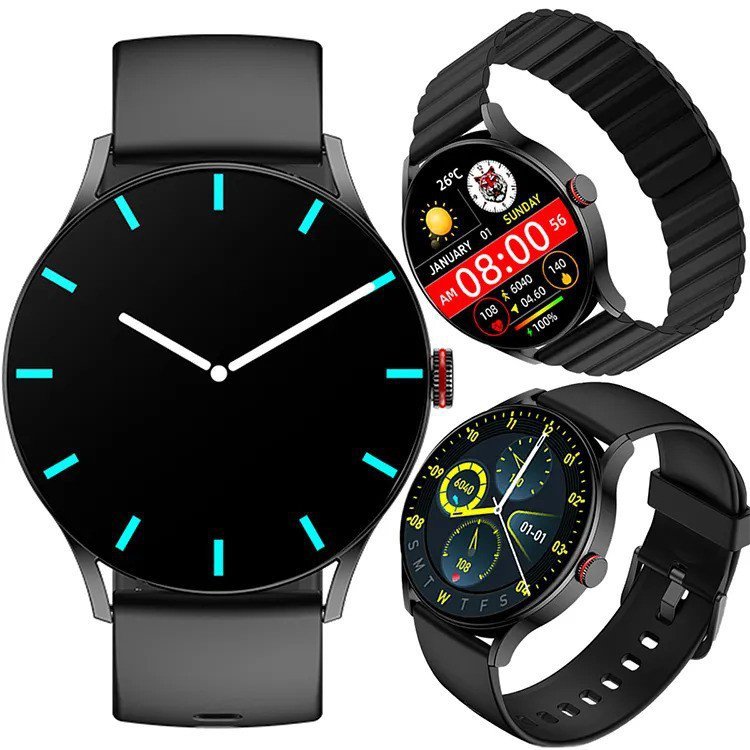 Imilab Smartwatch Imiki TG1 Black Android iOS dotyk Amoled