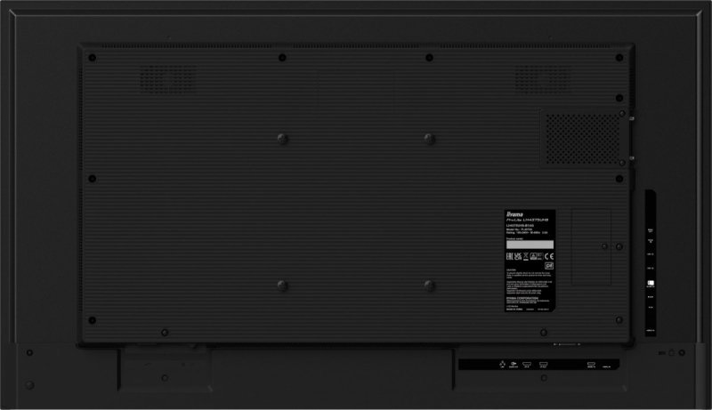 IIYAMA Monitor 50 cali LH5065UHSB-B1 AG, 24/7, VA, ANDROID 11, 4K, 800cd, iiSignage2, SDM, 2x HDMI, DP, 2x USB,2x 10W, RJ45, WiF