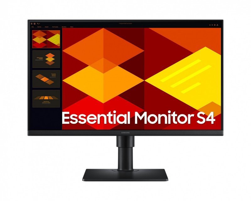 Samsung Monitor 27 cali S40GD IPS 1920x1080 FHD 16:9 2xHDMI 1xDP 2xUSB-A 2.0 1xUSB-B 5ms 100Hz HAS+PIV głośniki płaski 3YOn-Site
