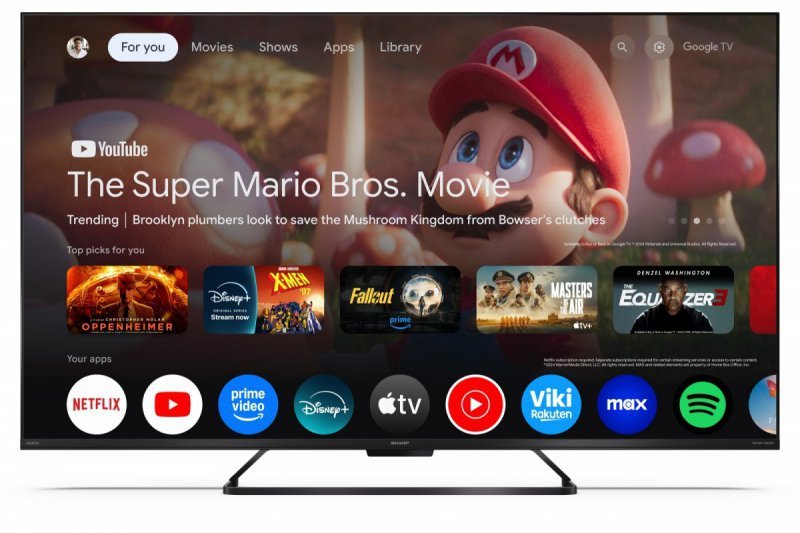 Sharp Telewizor QLED 50 cali 50HR8465E