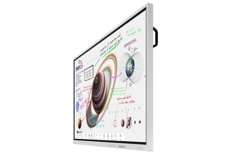 Monitor Samsung profesjonalny WM75B Flip PRO 75 cali Dotykowy 16h/7 350(cd/m2) 3840 x 2160 (UHD) Flip App WiFi/BT LH75WMBWLGCXEN