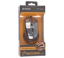 Mysz A4TECH V-TRACK N-500F-1 Glossy Grey USB