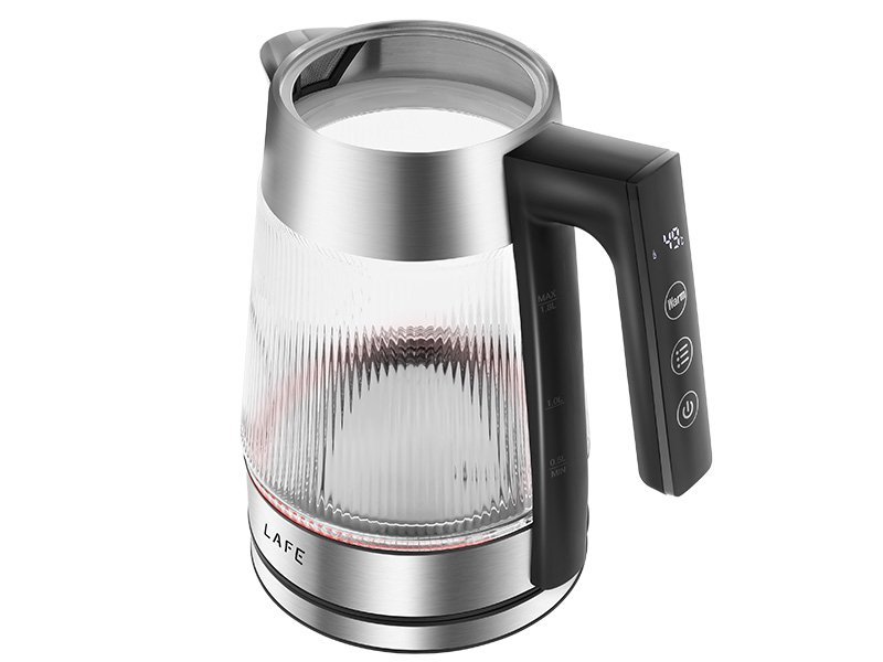 Czajnik z regulacją temperatury LAFE Crystal Glass